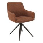 Amsterdam Swivel Dining Chair - Terracotta