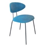 Nerieda - Blue dining chair from Fama