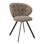 Nottingham Swivel Dining Chair - Beige