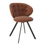 Nottingham Swivel Dining Chair - Terracotta