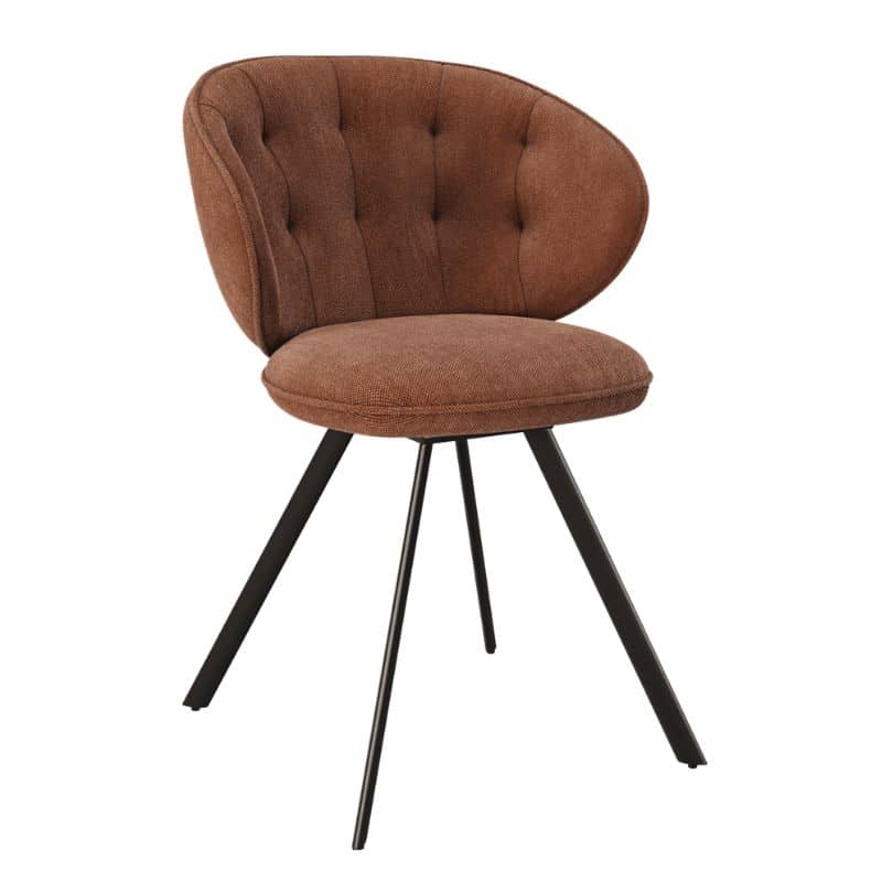 Nottingham Swivel Dining Chair - Terracotta