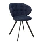 Nottingham Swivel Dining Chair - Blue