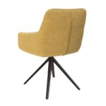 Amsterdam Swivel Dining Chair - Ocher