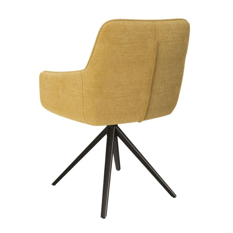 Amsterdam Swivel Dining Chair - Ocher
