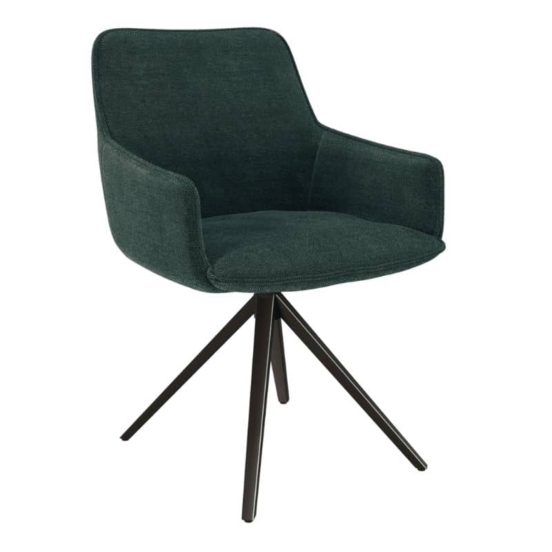 Amsterdam Swivel Dining Chair - Fir Green