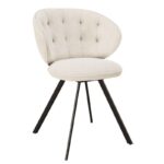 Nottingham Swivel Dining Chair - Off-White
