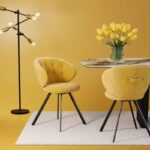 Nottingham Swivel Dining Chair - Ochre