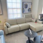 Baltia Leather Recliner Sofa - Ex-Display