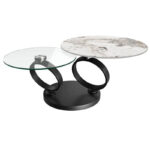 Eolia Coffee Table - Calcatta Marble
