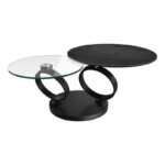 Eolia Coffee Table - Titanium Ceramic