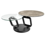 Ozone rotating Ceramic Coffee Table - Argile