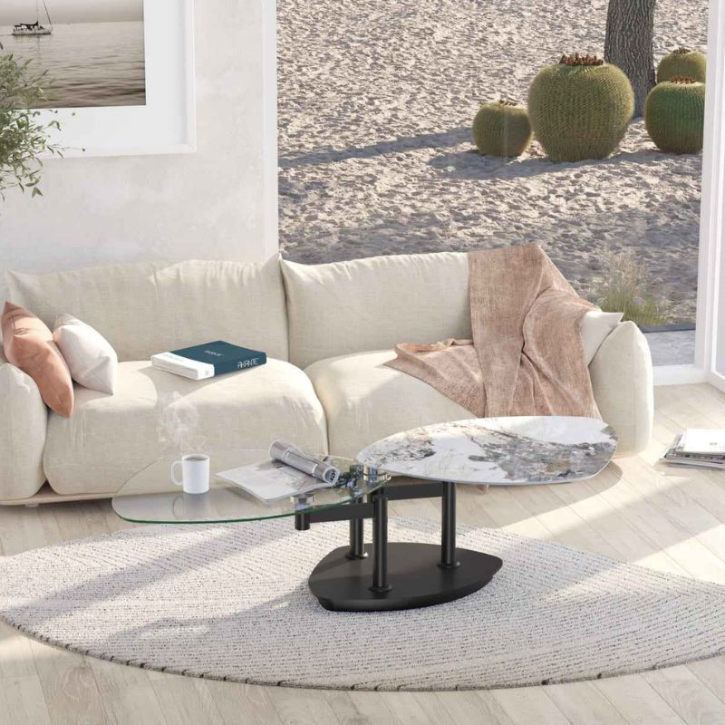 COFFEE TABLE SEVILLA SERIE 6219 - Calcatta Marble