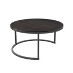 Dolce Vita Coffee Table - Dark Steel