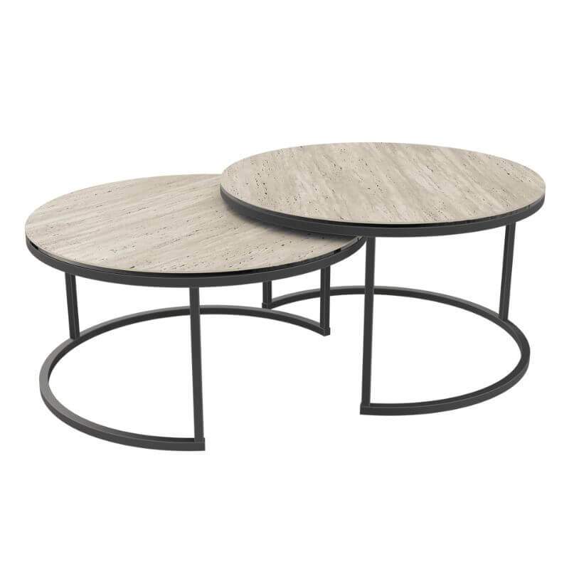 Dolce Vita Coffee Table - Travertine