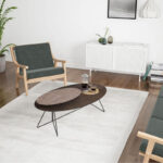 Genoa Coffee Table - Dark Steel