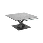 Granada Rotating Top Coffee Table - Silver