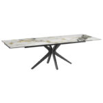 Influence Extending Dining Table - Doro Marble Top