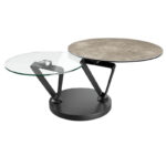 Polaris Swivel Top Coffee Table - Argile