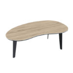 Silverstone Ceramic Coffee Table - Clear Oak