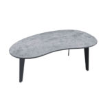 Silverstone Ceramic Coffee Table - Silver
