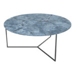 Venzia Ceramic Coffee Table - Blue Onyx