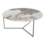 Venzia Ceramic Coffee Table - Calcatta Marble