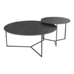 Venzia Ceramic Coffee Table - Marquina Ceramic