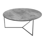 Venzia Ceramic Coffee Table - Silver