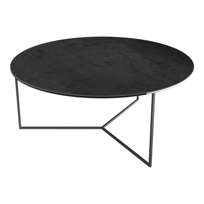 Venzia Ceramic Coffee Table - Titanium