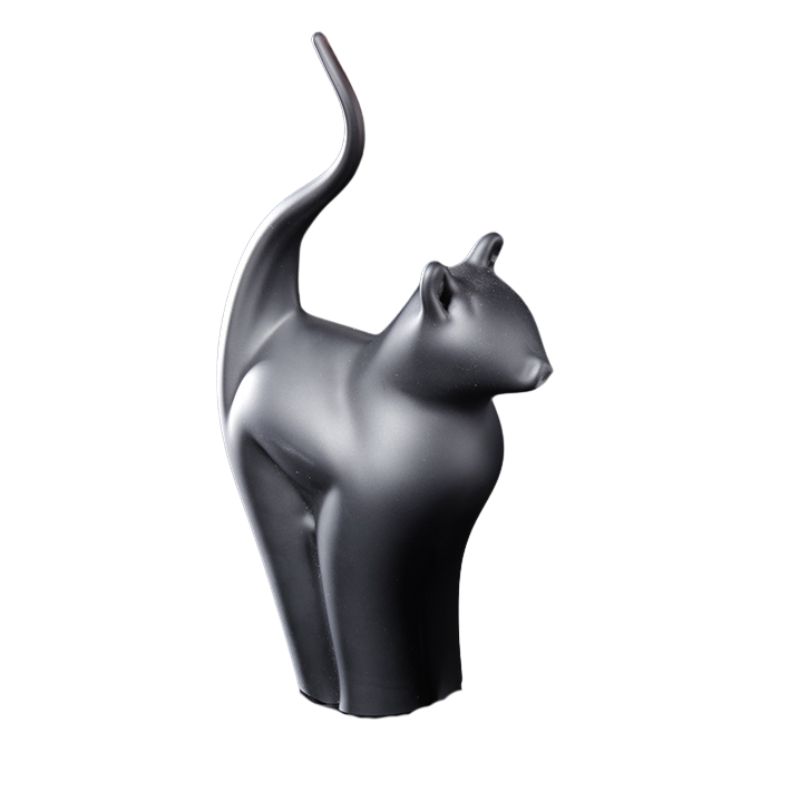 Cat Black Frosted