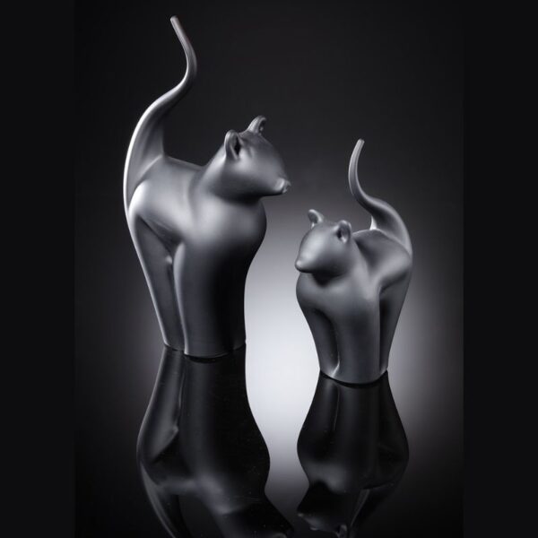 Cat Black Frosted