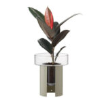 Terrazza Concrete Grey Planter H22cm from LSA