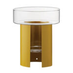 Terrazza Mustard Planter H22cm from LSA