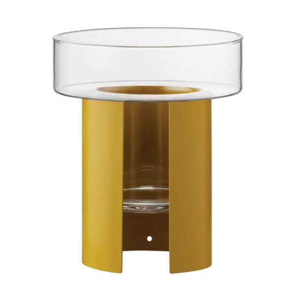 Terrazza Mustard Planter H22cm from LSA