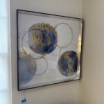 Blue Gold Bubbles II - Clearance
