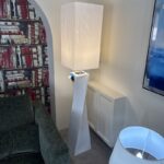 Twiss Floor Lamp White - Ex-Display
