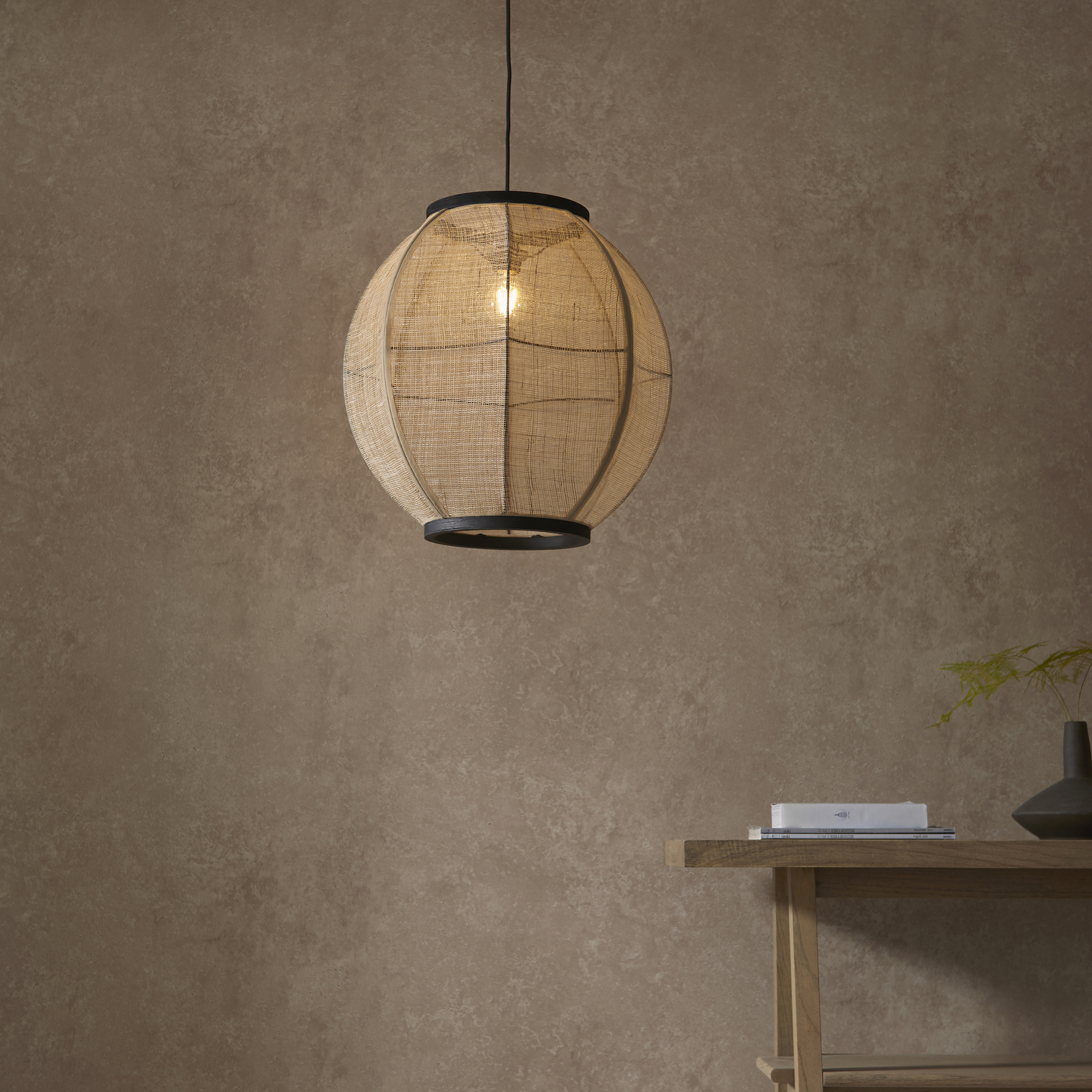 Zaire Large Pendant from Endon