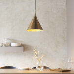 Cape Pendant Warm Antique Brass