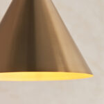 Cape Pendant Warm Antique Brass