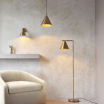 Cape Pendant Warm Antique Brass