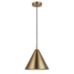 Cape Pendant Warm Antique Brass