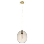 Kelda Oval Pendant from Endon