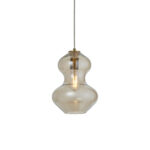 Kelda Shaped Pendant from Endon