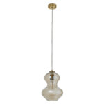Kelda Shaped Pendant from Endon