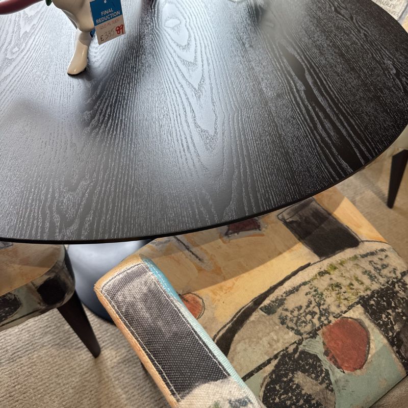 Ibiza table & 4 Fama Toro chairs Ex-Display