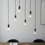 Stellan 6lt Linear Pendant from Endon