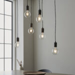 Stellan 6lt Linear Pendant from Endon