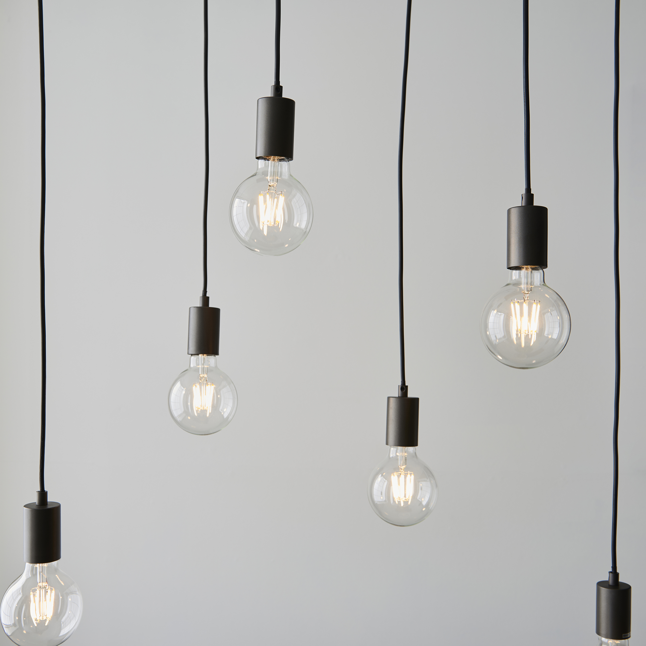 Stellan 6lt Linear Pendant from Endon