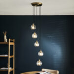 Allegra 5lt Cascade Pendant from Endon