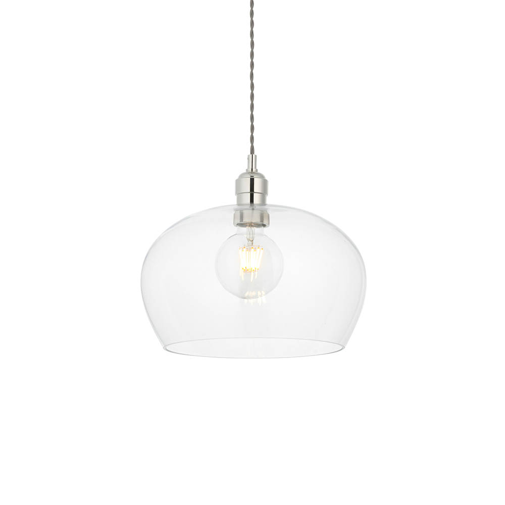 Aurelia Bright Nickel Pendant